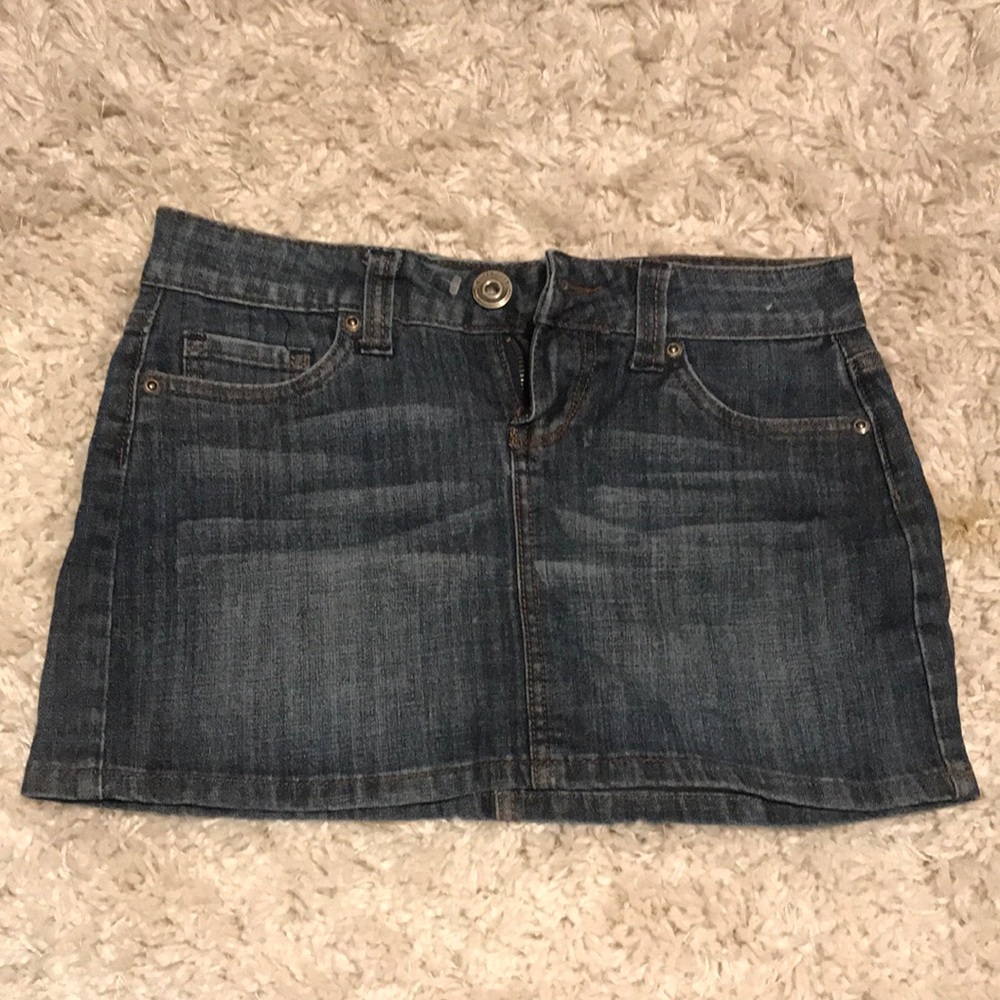 DollHouse Jean Mini Skirt